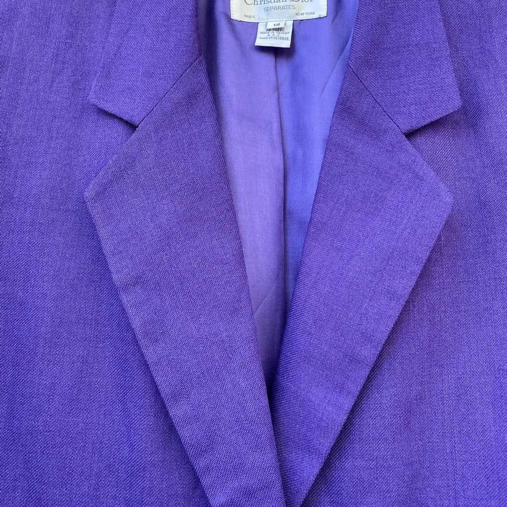 Christian Dior jacket size 14